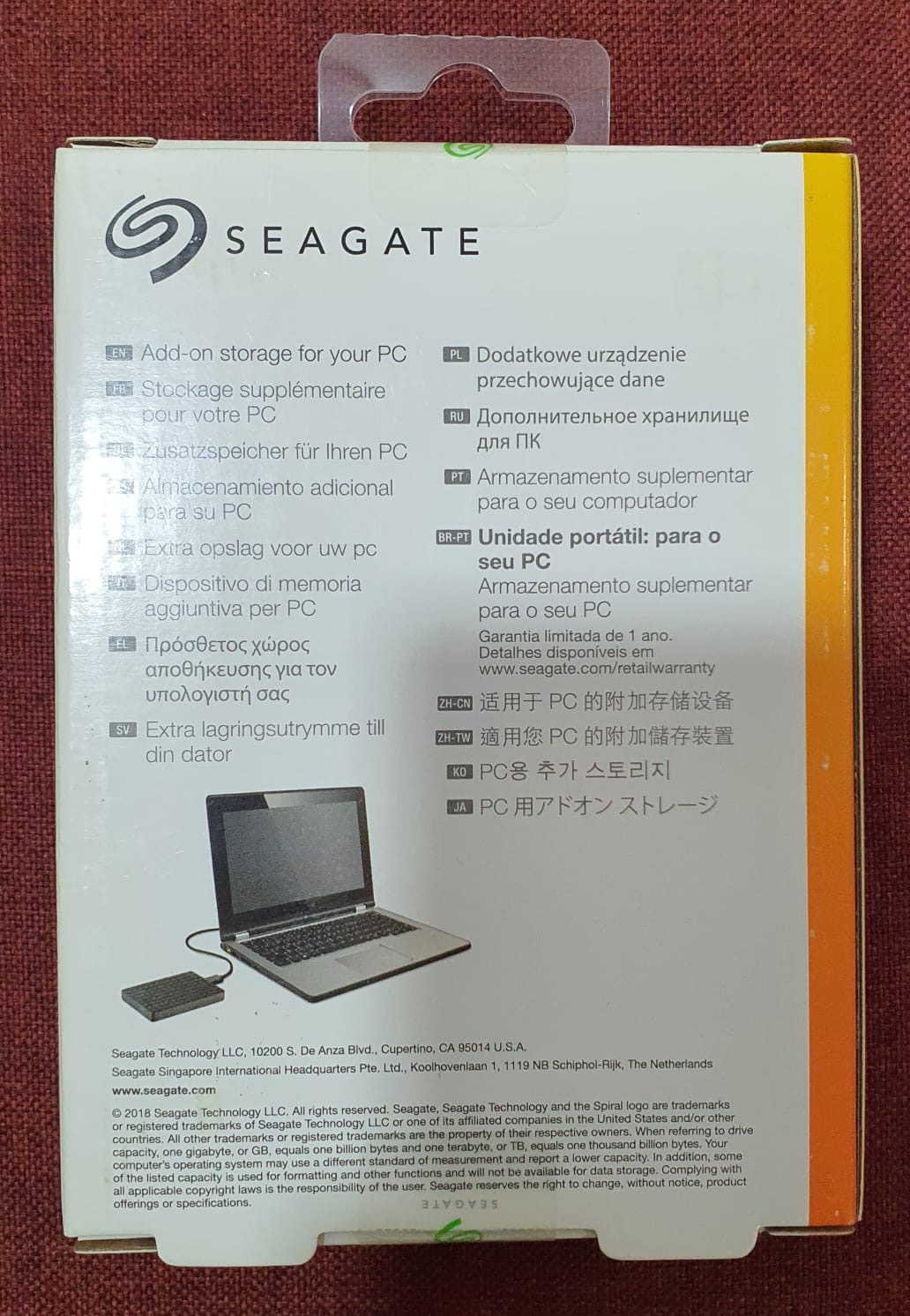 Seagate 2 TB external hard disk for sale