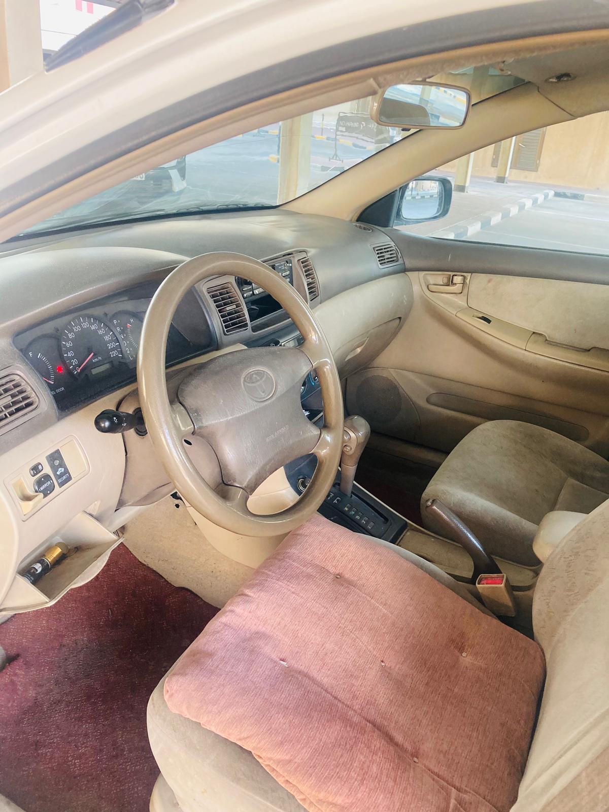 very good condition toyota corolla car sale