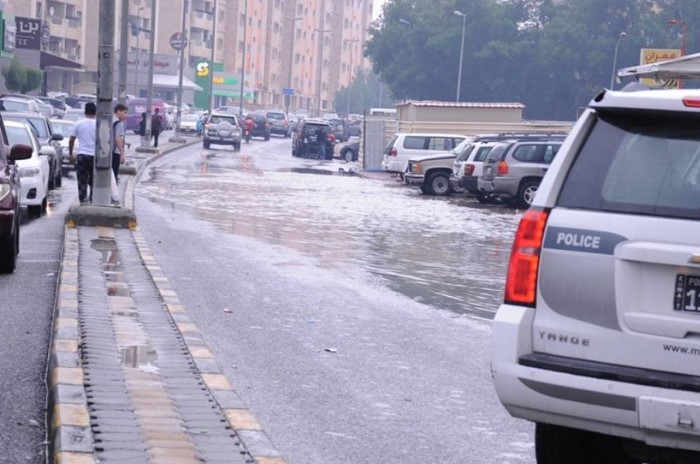 People Told To Stay Home Amid Forecasted Rain In Kuwait