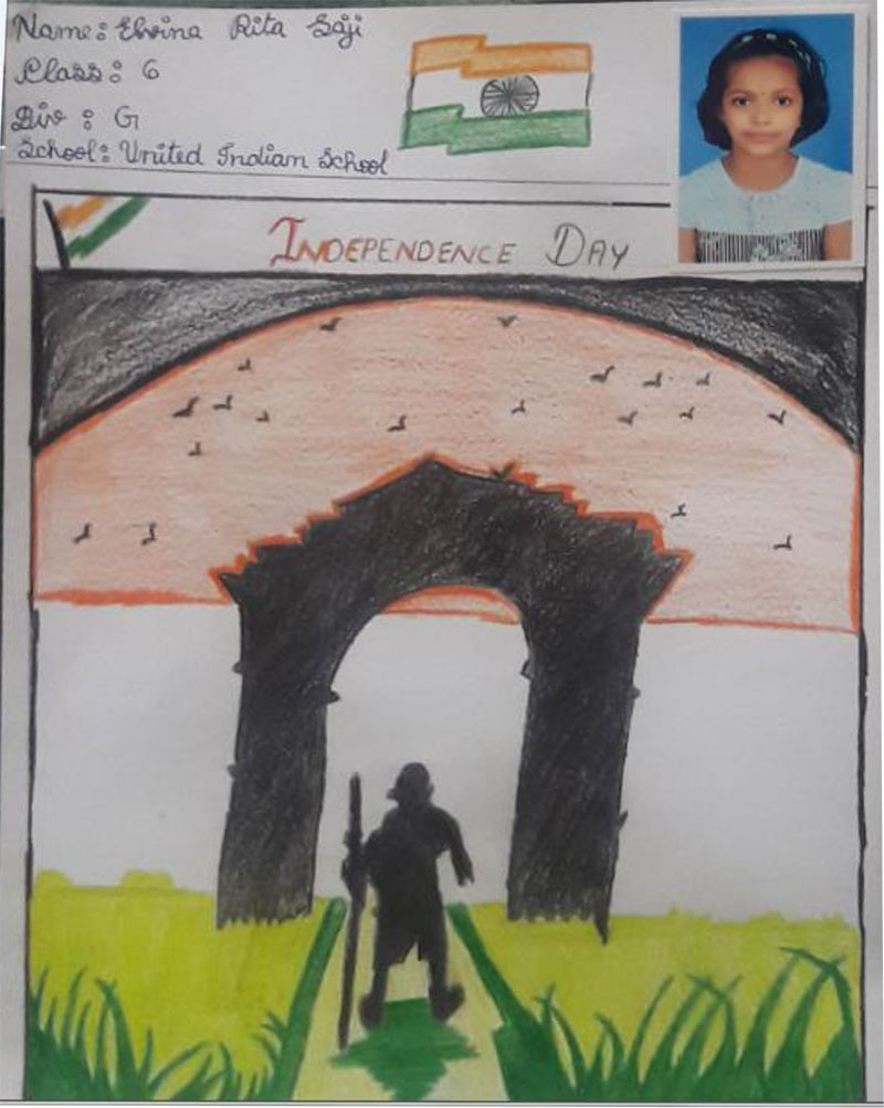 The Scholars World School Hassan - Independence day online contest Student  name: Sohan M Class: Grade-2 Event: Drawing and coloring The Scholars'  World School, Hassan #puttueducationtrust #thescholarsworldschool #covid19  #lockdown #online #learning ...