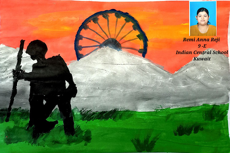 Independence day poster colour painting| August 15 drawing Competition  #independencedaydrawing - YouTube
