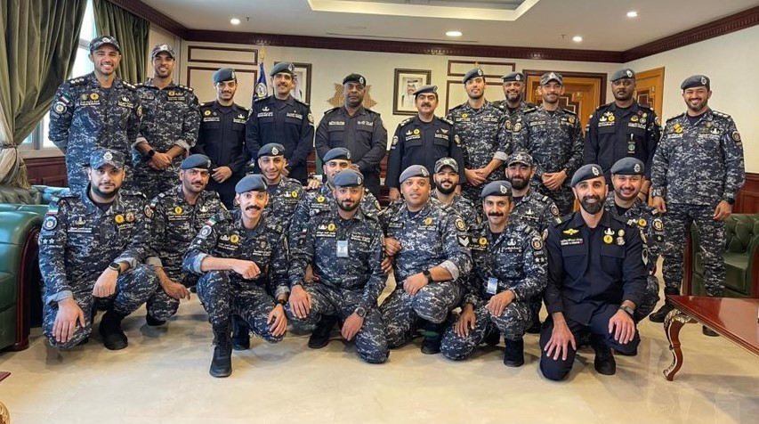 Kuwait security team left for Qatar to be part of the world cup s