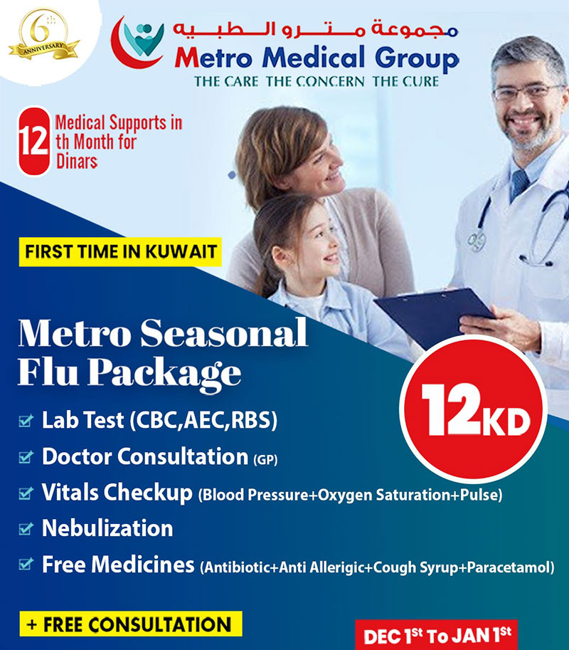 IndiansinKuwait.com - Metro Medical group announces exclusive 12 KD ...