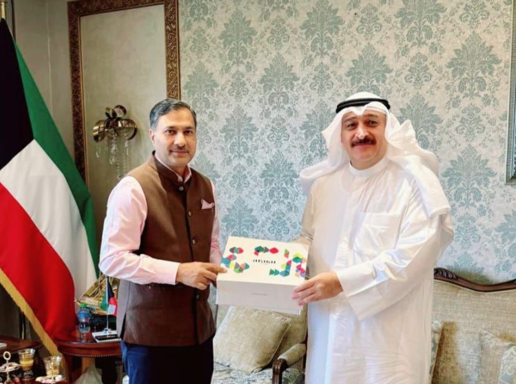 Indian Ambassador held talks with Kuwait Health Minister