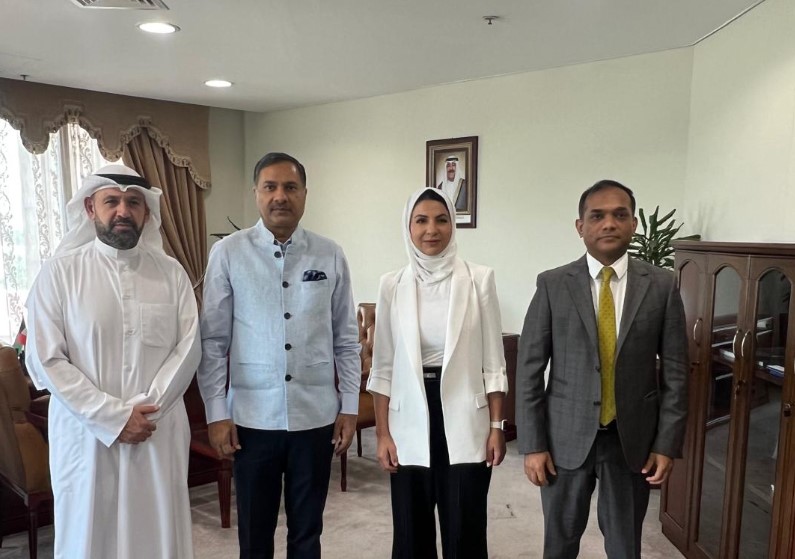 Indian Ambassador discussed participation of Indian companies in Kuwait projects with KAPP