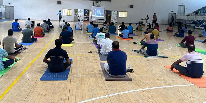 TEF Kuwait Organized Yoga & Meditation Class on 12th July 2024