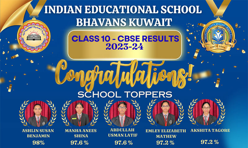 Triumphant Milestones: CBSE Grade 10 Achievements at Bhavans