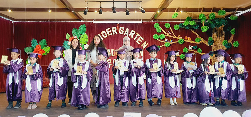 Kuwait Indian School Celebrates Kindergarten Graduation with Nature-Theme