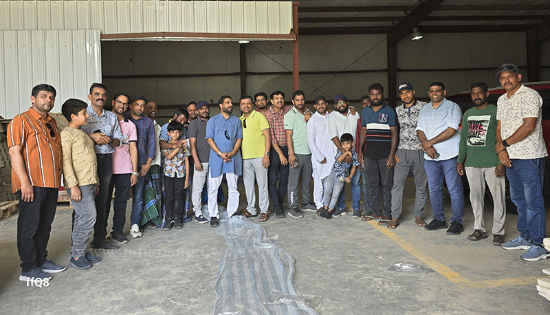 Kuwait-Based Kasaragod Residents Extend Support to Low-Wage Workers on Iraq Border