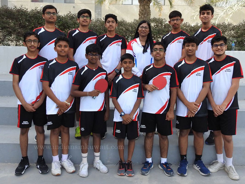 FAIPS Sweeps Top Awards at the Kuwait Table Tennis Clusters 2024