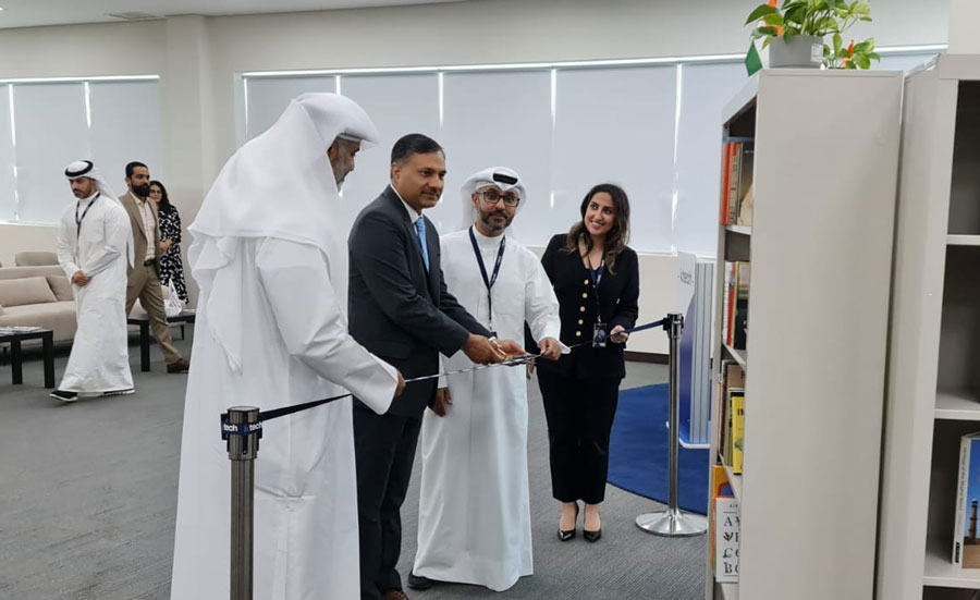 India Book Corner opens at Kuwait Technical College Library