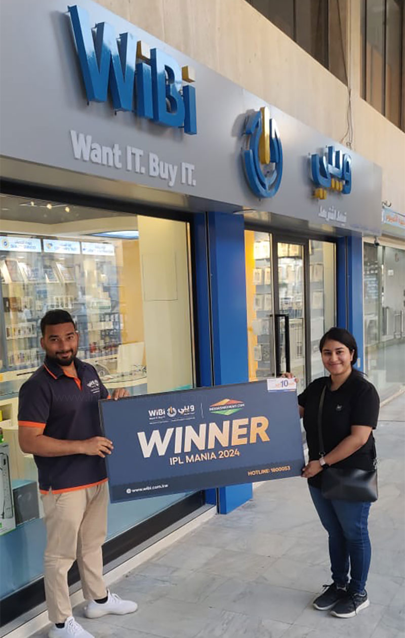 IPL Mania Guess & Win contest Winners received prizes from WiBi