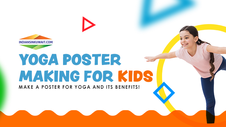 Yoga Digital Poster making for Kids