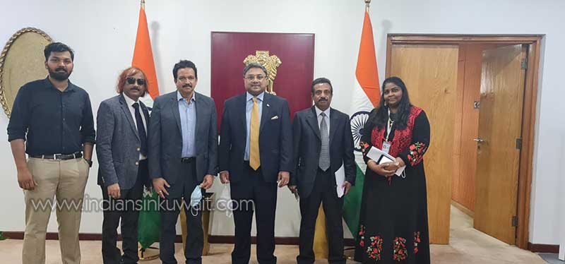 Indian Pharmacist’s Forum (IPF) Kuwait met Ambassador of India to Kuwait H E Sibi George