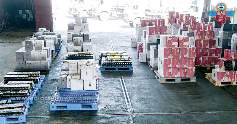4600 bottles of liquor confiscated at Shuwaikh port