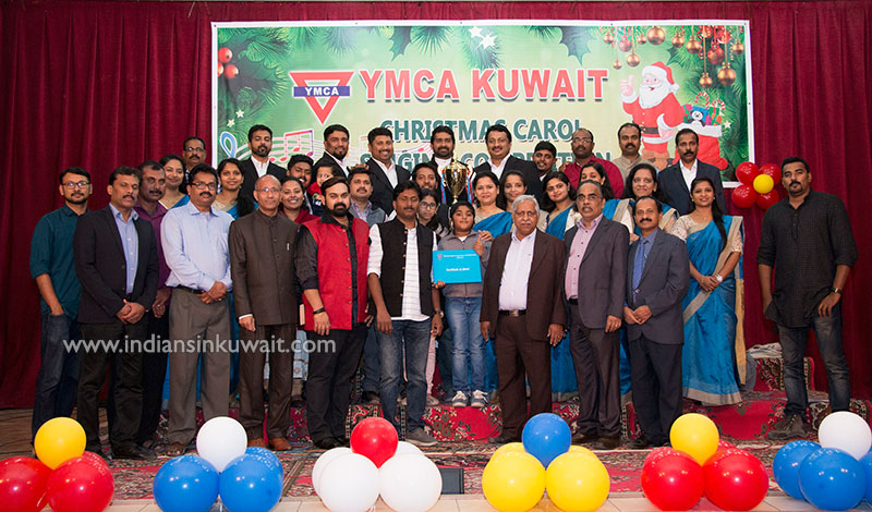 YMCA Kuwait Conducted Christmas Carol Singing competitions