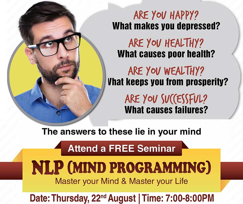 Free Seminar in Kuwait on NLP- Mind Programming