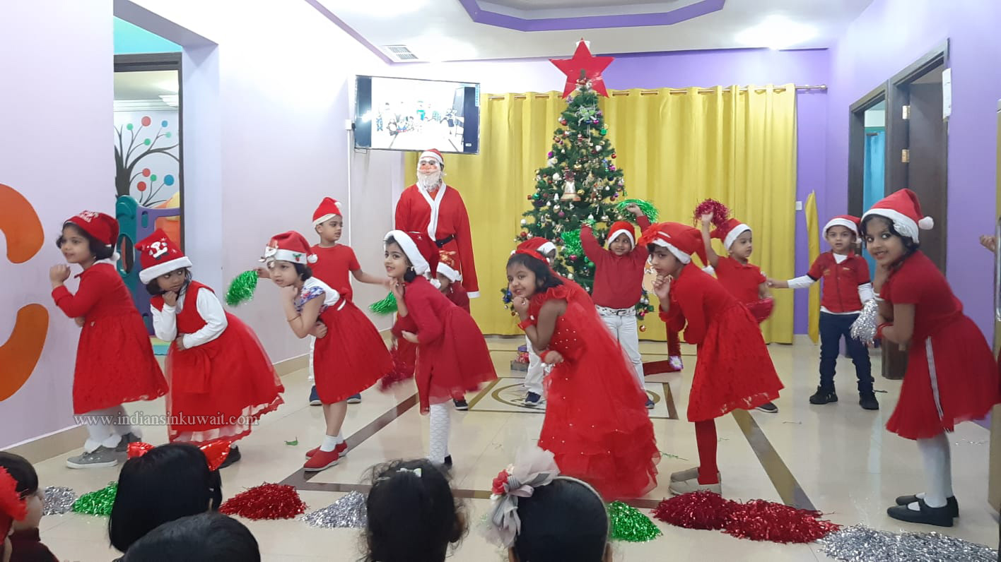 Kids International Preschool (Mangaf) Celebrated Christmas and New Year 