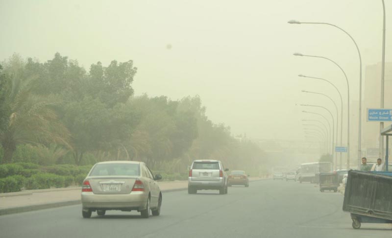 Unstable weather  in Kuwait to continue till  Monday  noon