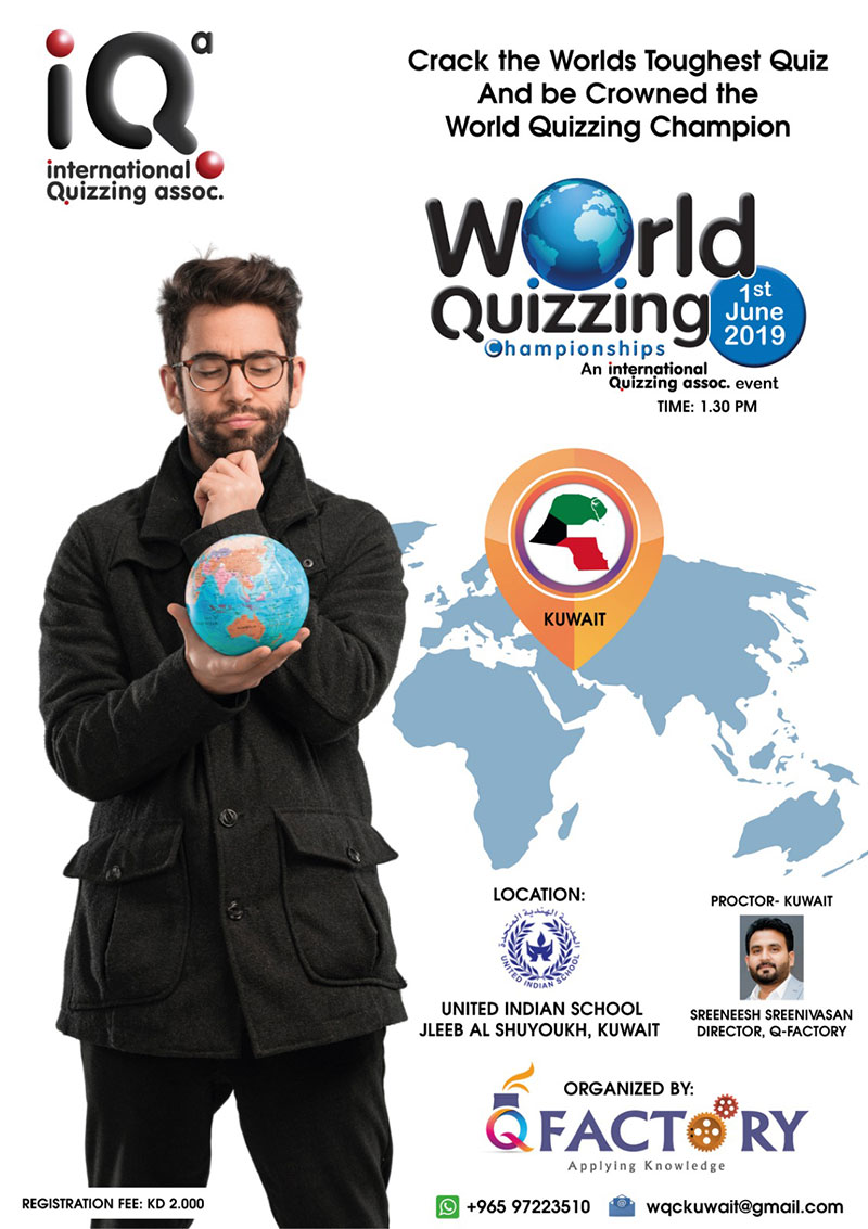 World Quiz Championship 2019 on 1st June 2019 