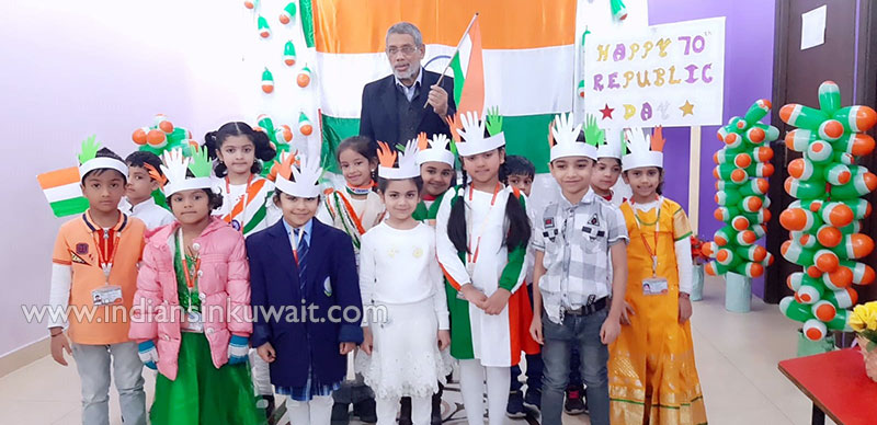 Kids International Pre School celebrated 70th Republic Day of India