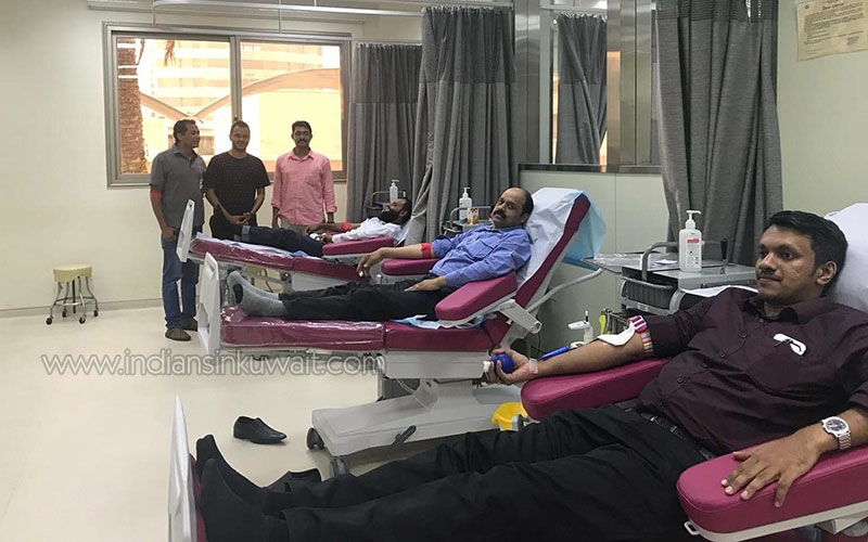One India Association Conducted Blood Donation Camp