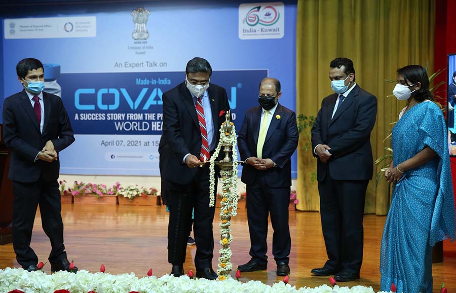 Embassy organized Expert Talk on Made-In-India COVAXIN