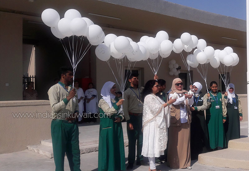 Kuwait Indian School Celebrated World Peace Day