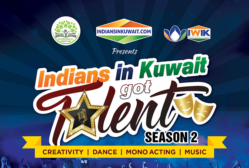 IndiansinKuwait Got Talent registrations closes on 14th September