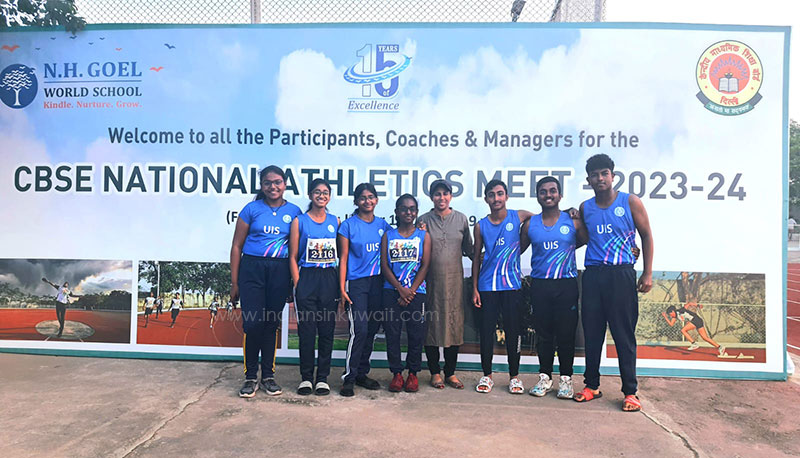 United Indian School Shines at 25th CBSE Cluster Athletic Meet