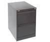 METAL FILING CABINET WITH 2 DRAWERS