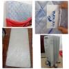 King size mattress Al Baghli (excellent condition), single mattress, Oil heater and safety shoes for sale